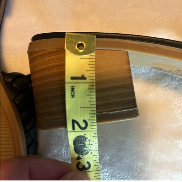 Vintage 7 Eight black sandals size 6.5 - Picture 5 of 7